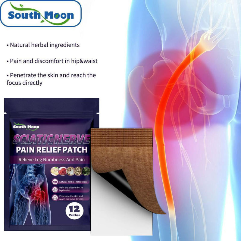 ✨ South Moon Sciatic Nerve Pain Relief Patch ✨ ( BUY 1 GET 1 FREE )