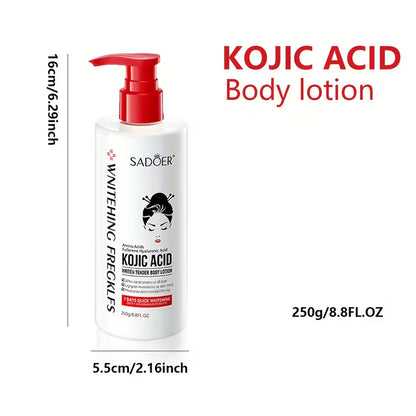 🌸 SADOER KOJIC ACID WHITENING BODY LOTION 🌸 ( BUY 1 GET 1 FREE )