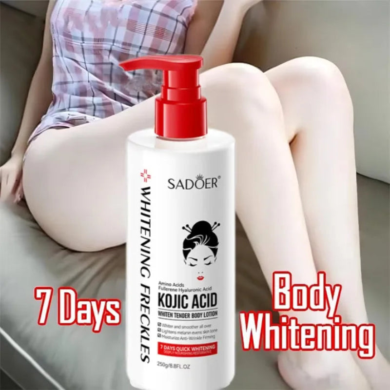 🌸 SADOER KOJIC ACID WHITENING BODY LOTION 🌸 ( BUY 1 GET 1 FREE )