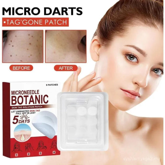 🌿✨ MICRONEEDLE BOTANIC SKIN TAG SOLUTION PATCH ✨🌿 ( BUY 1 GET 1 FREE )