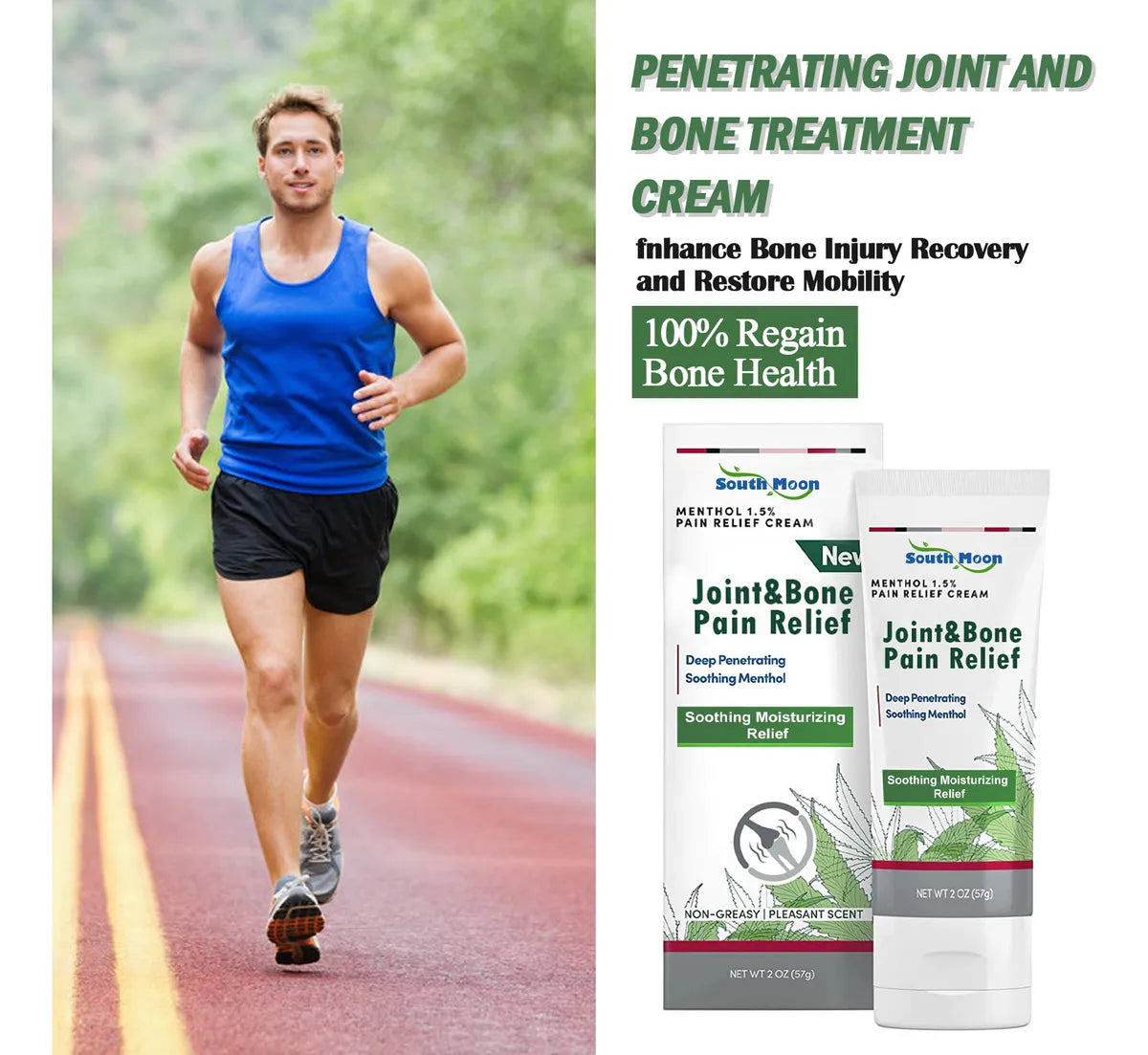 💪🦴 SOUTH MOON JOINT & BONE PAIN RELIEF CREAM ( BUY 1 GET 1 FREE )