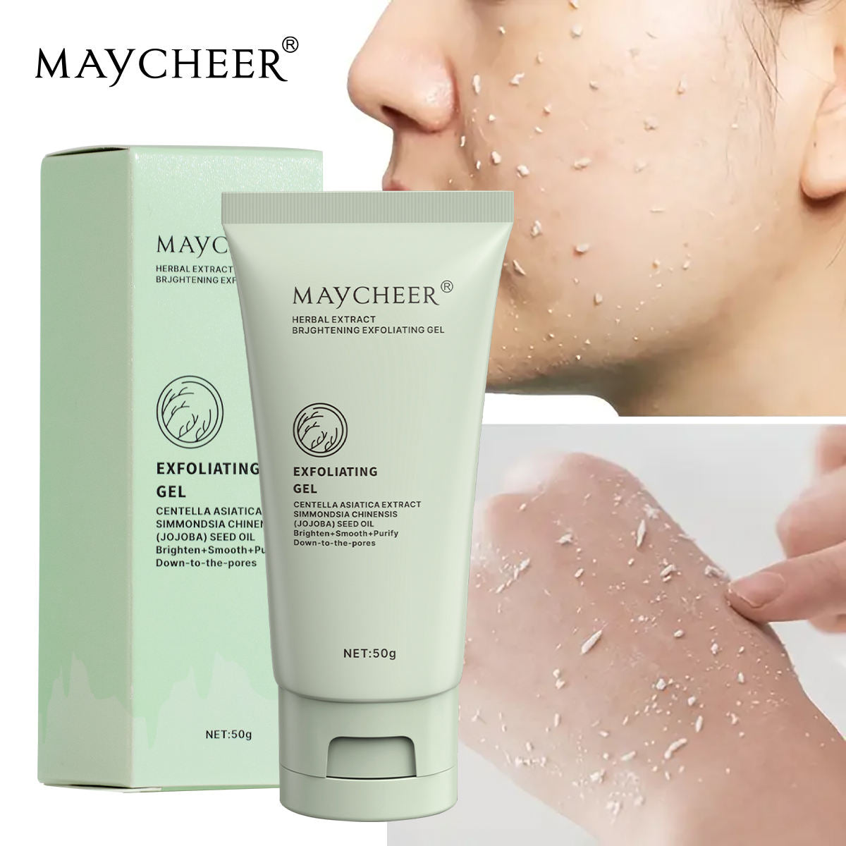 Maycheer Herbal Exfoliating Brightening Gel ( BUY 1 GET 1 FREE )