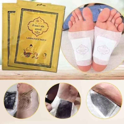 Lanna Patch Herbal Natural Detox Pads