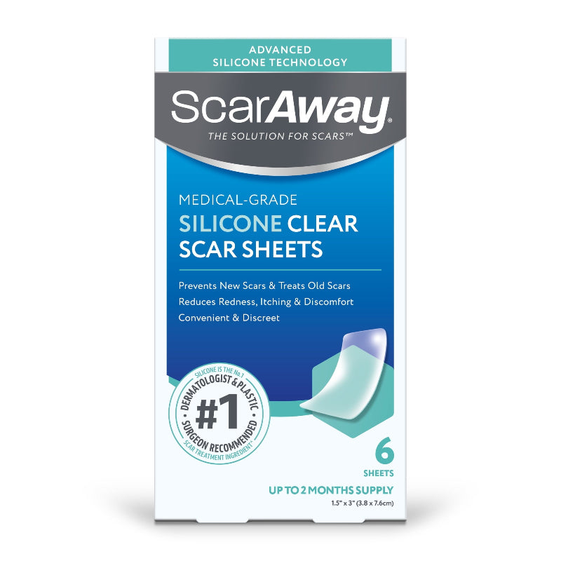 ✨ ScarAway Medical-Grade Silicone Clear Scar Sheet ✨ ( BUY 1 GET 1 FREE )