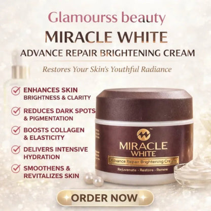 MIRACLE WHITE REPAIR BRIGHTENING CREAM ( BUY 1 GET 1 FREE )