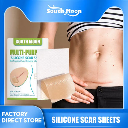 South Moon Multi-Purpose Silicone Scar Sheet ( BUY 1 GET 1 FREE )