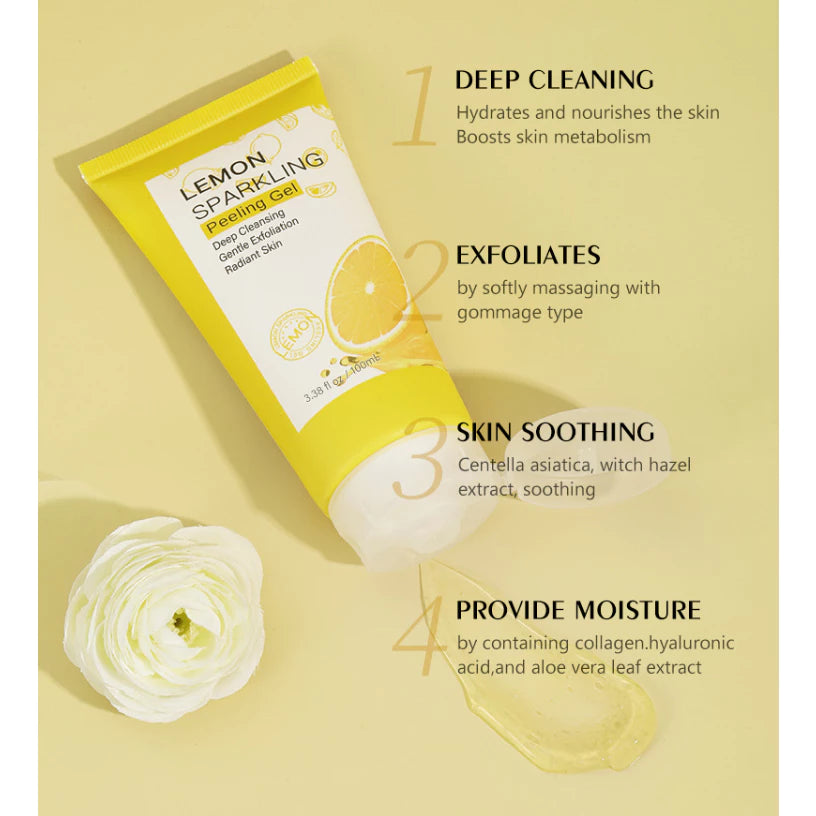 Lemon Sparkling Peeling Gel ( BUY 1 GET 1 FREE )