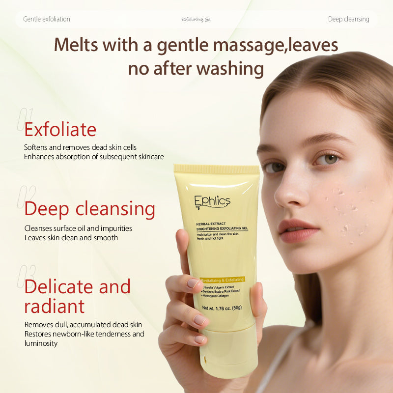 ✨🌿 Ephlics Herbal Extract Brightening Exfoliating Gel 🌿✨ ( BUY 1 GET 1 FREE )