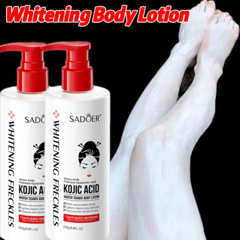 🌸 SADOER KOJIC ACID WHITENING BODY LOTION 🌸 ( BUY 1 GET 1 FREE )