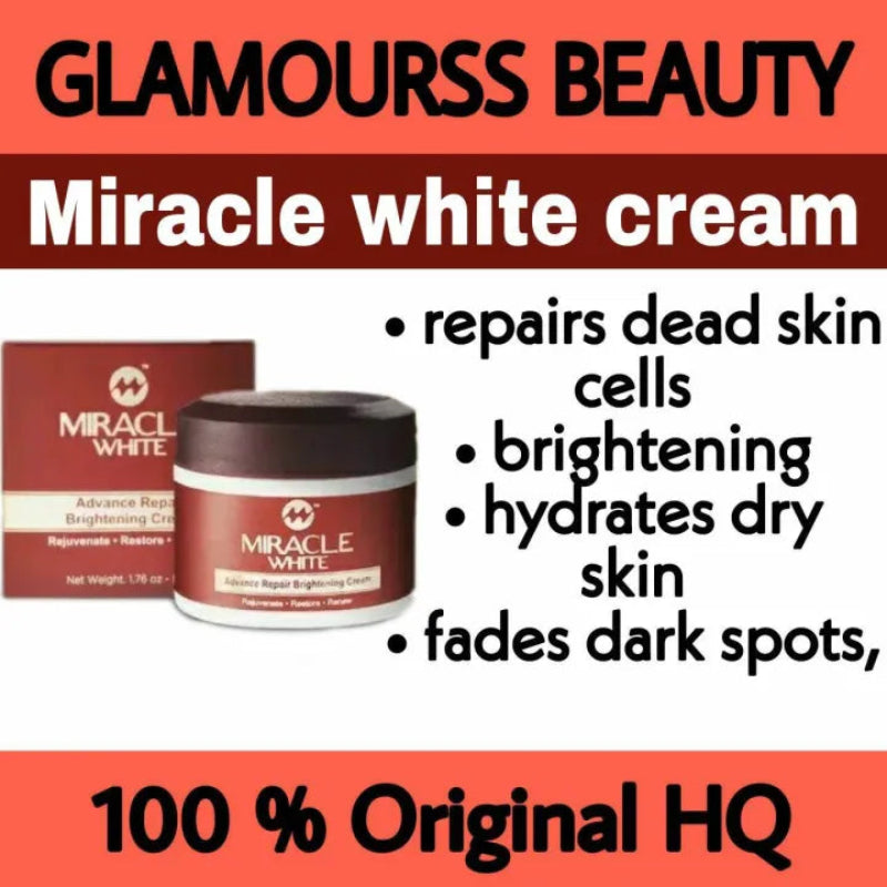 MIRACLE WHITE REPAIR BRIGHTENING CREAM ( BUY 1 GET 1 FREE )