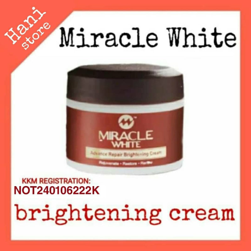 MIRACLE WHITE REPAIR BRIGHTENING CREAM ( BUY 1 GET 1 FREE )