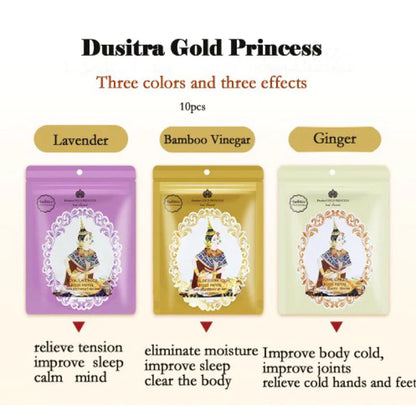 Thailand Golden Princess Foot Detox Patches (pack of 10)
