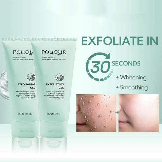 🌿✨ POUQUR HERBAL EXTRACT BRIGHTENING EXFOLIATING GEL ✨🌿 ( BUY 1 GET 1 FREE )