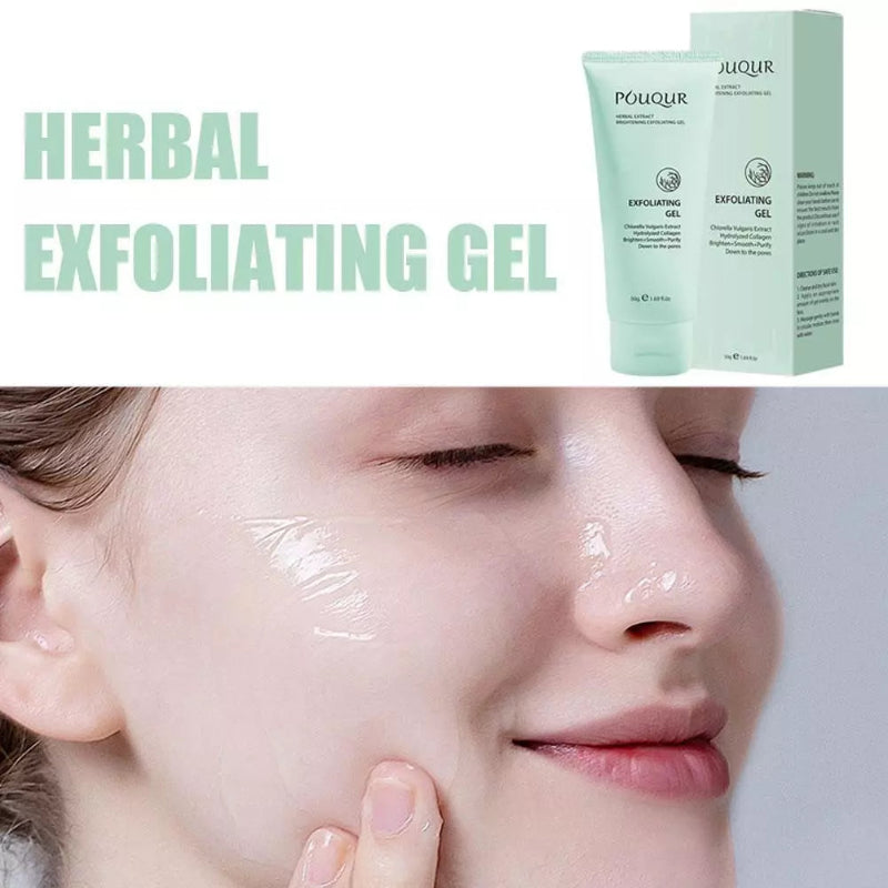 🌿✨ POUQUR HERBAL EXTRACT BRIGHTENING EXFOLIATING GEL ✨🌿 ( BUY 1 GET 1 FREE )